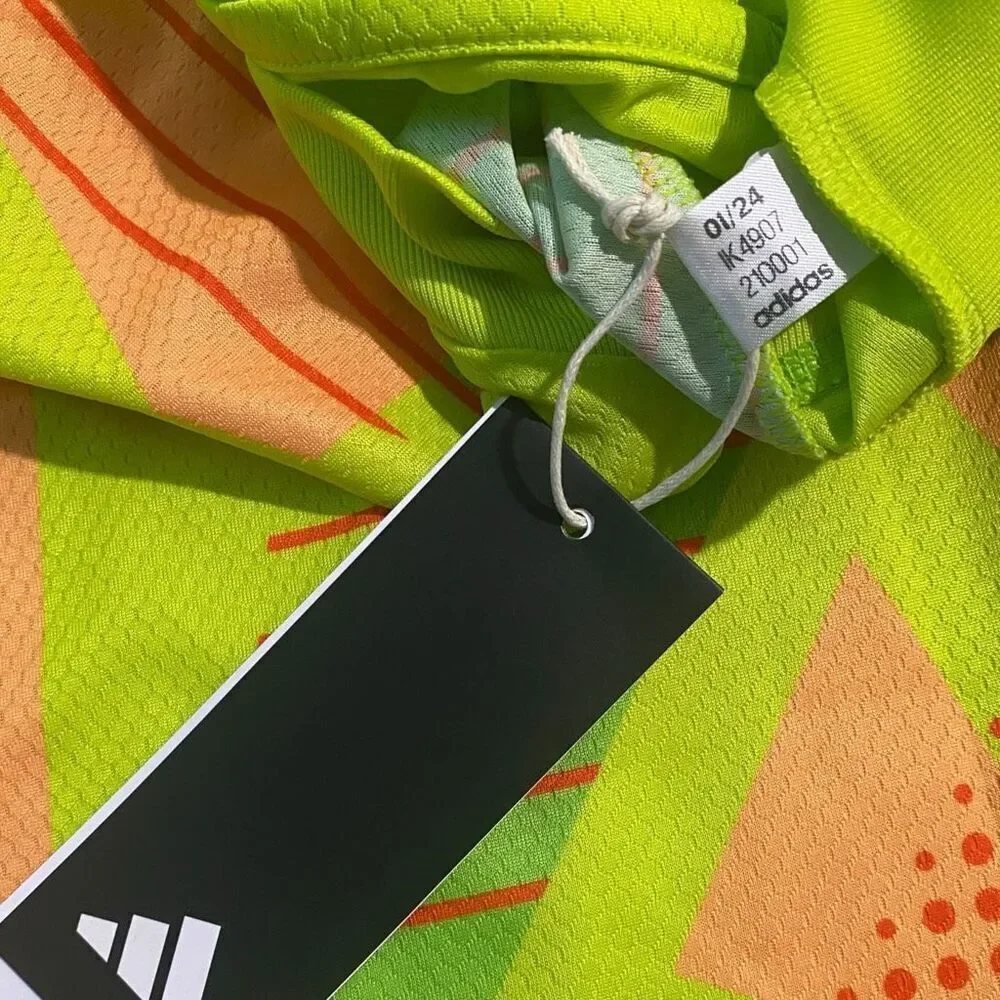 Adidas Tiro 24 Pro Goalkeeper Long Sleeve Slim Fit Yellow Jersey IK4907 size XL